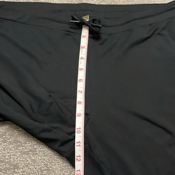 Quince Flow Knit Wide Leg Black Pant Size L - Picture 3 of 9